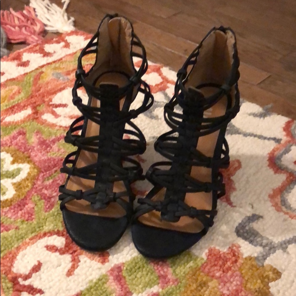 Black heels